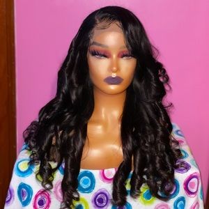 24” Burmese Lace Closure Wig | 300% Density | Luxury Unit